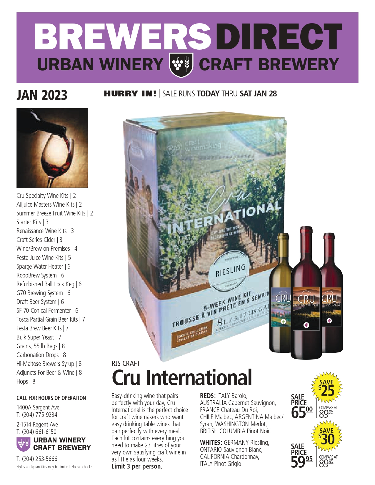 January 2023 Newsletter Brewers Direct