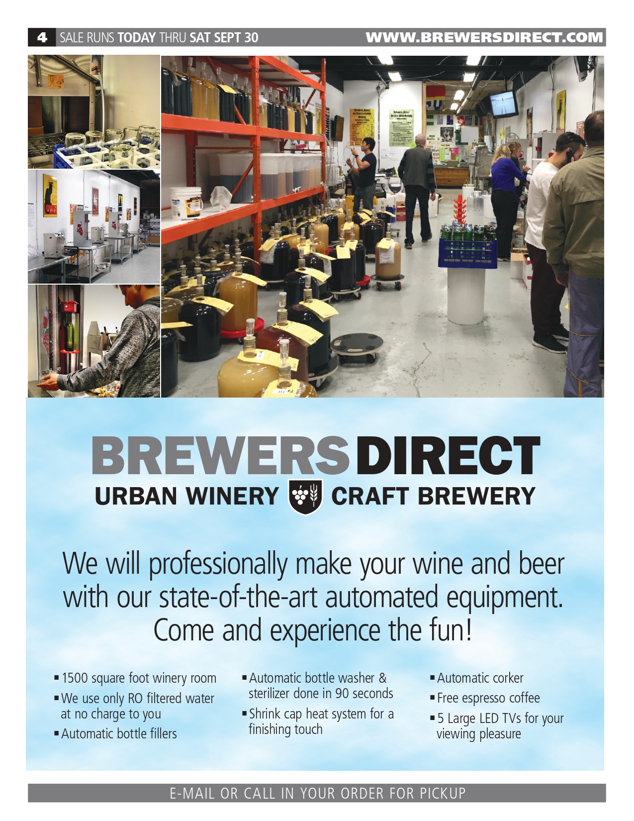 September 2023 2023 Newsletter Brewers Direct