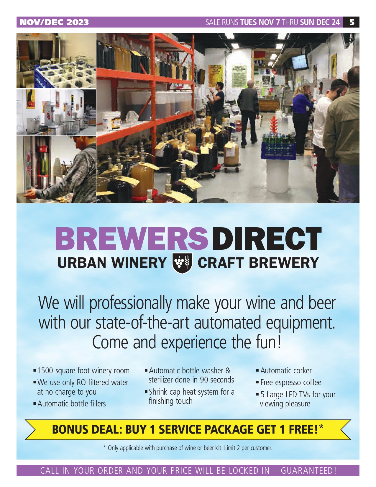 Nov 2023 Newsletter Brewers Direct