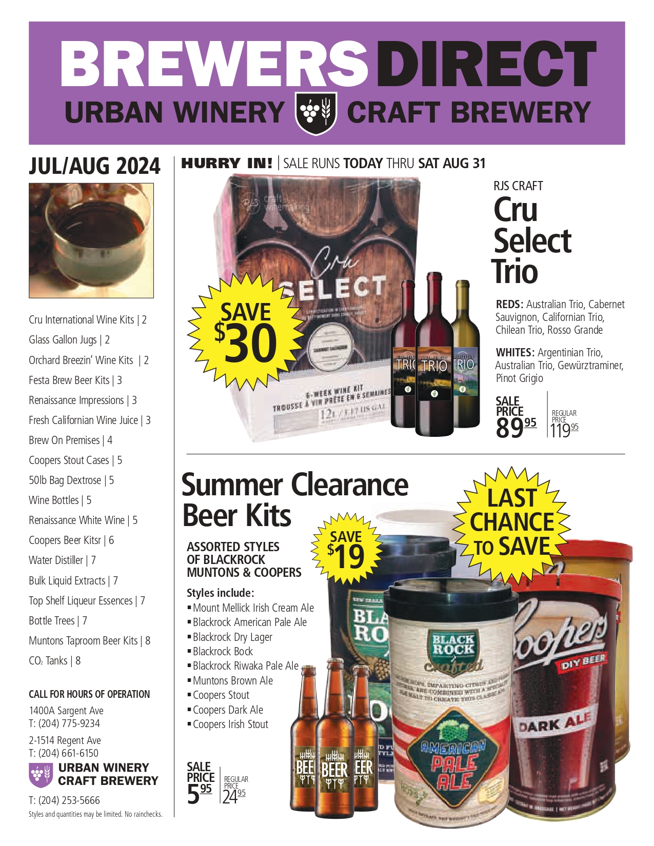 July 2024 Newsletter Brewers Direct