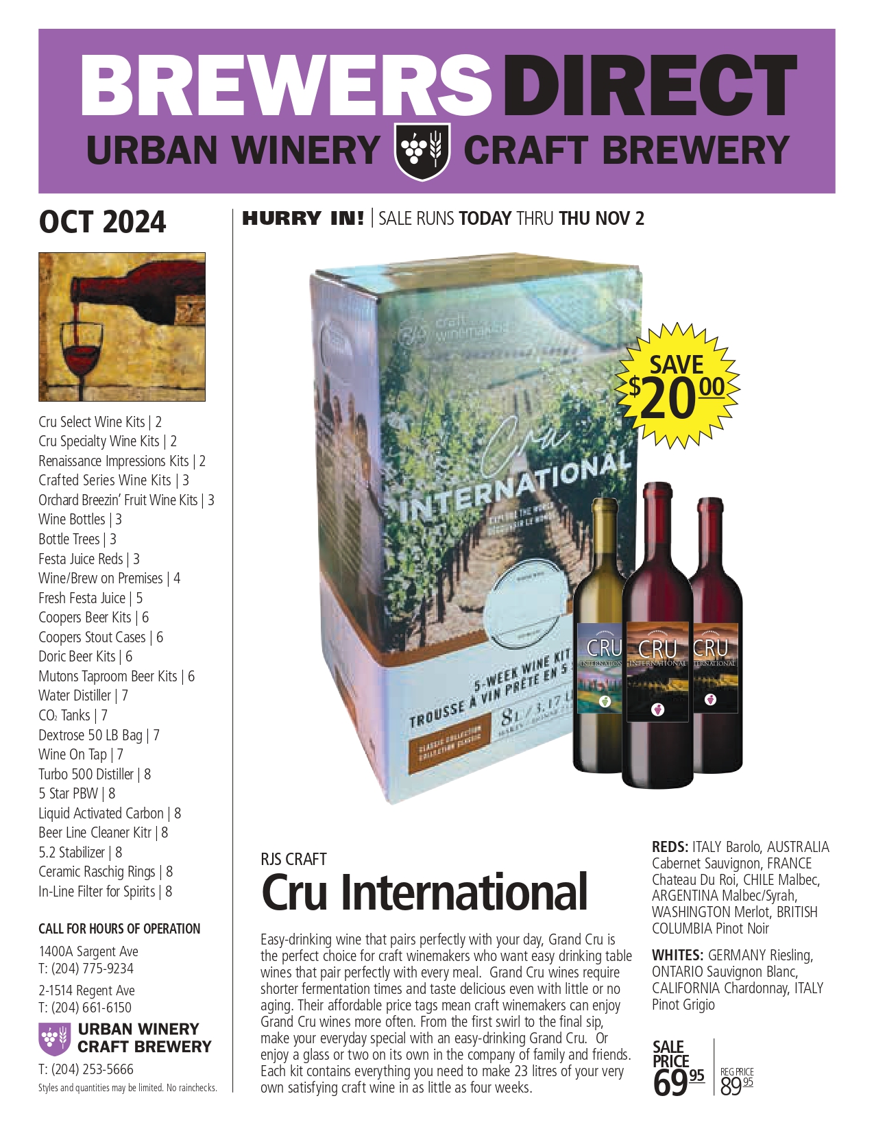 Oct 2024 Newsletter Brewers Direct