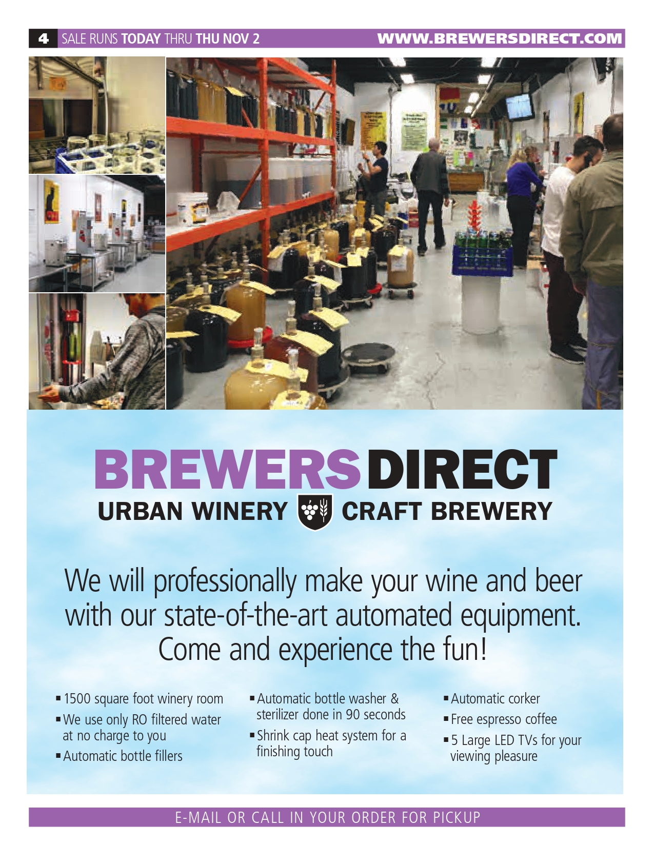 Oct 2024 Newsletter Brewers Direct