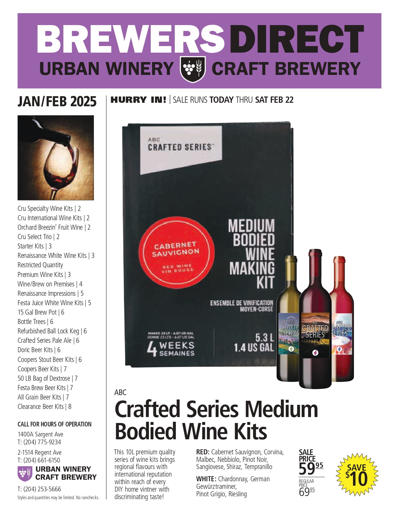 JAN/FEB 2025 Newsletter Brewers Direct