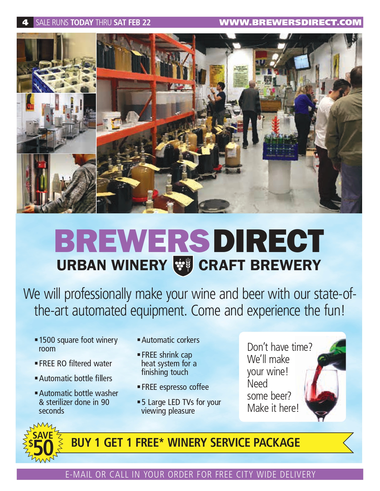 JAN/FEB 2025 Newsletter Brewers Direct