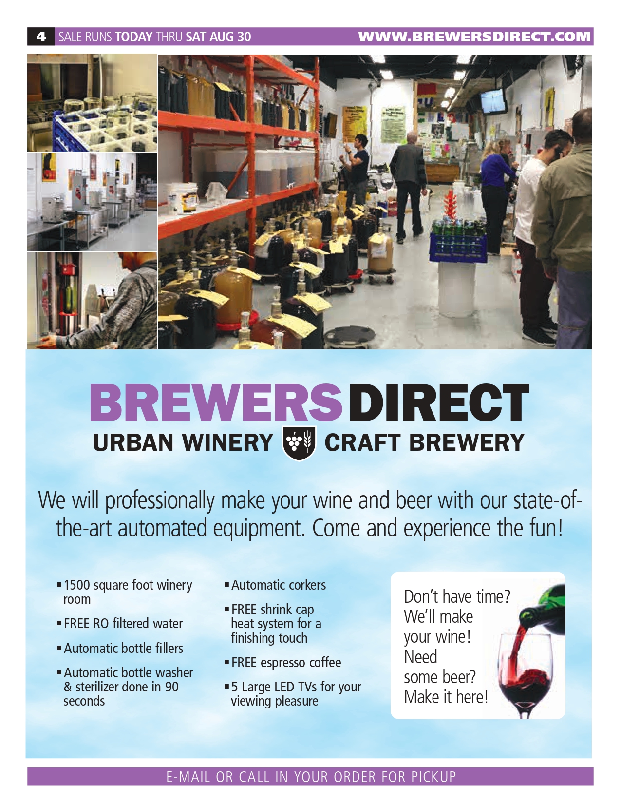 July Aug 2025 Newsletter Brewers Direct