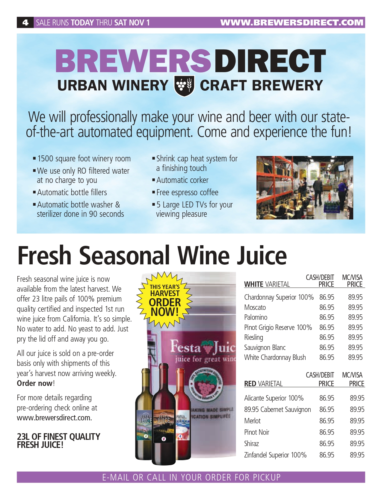 Oct 2025 Newsletter Brewers Direct