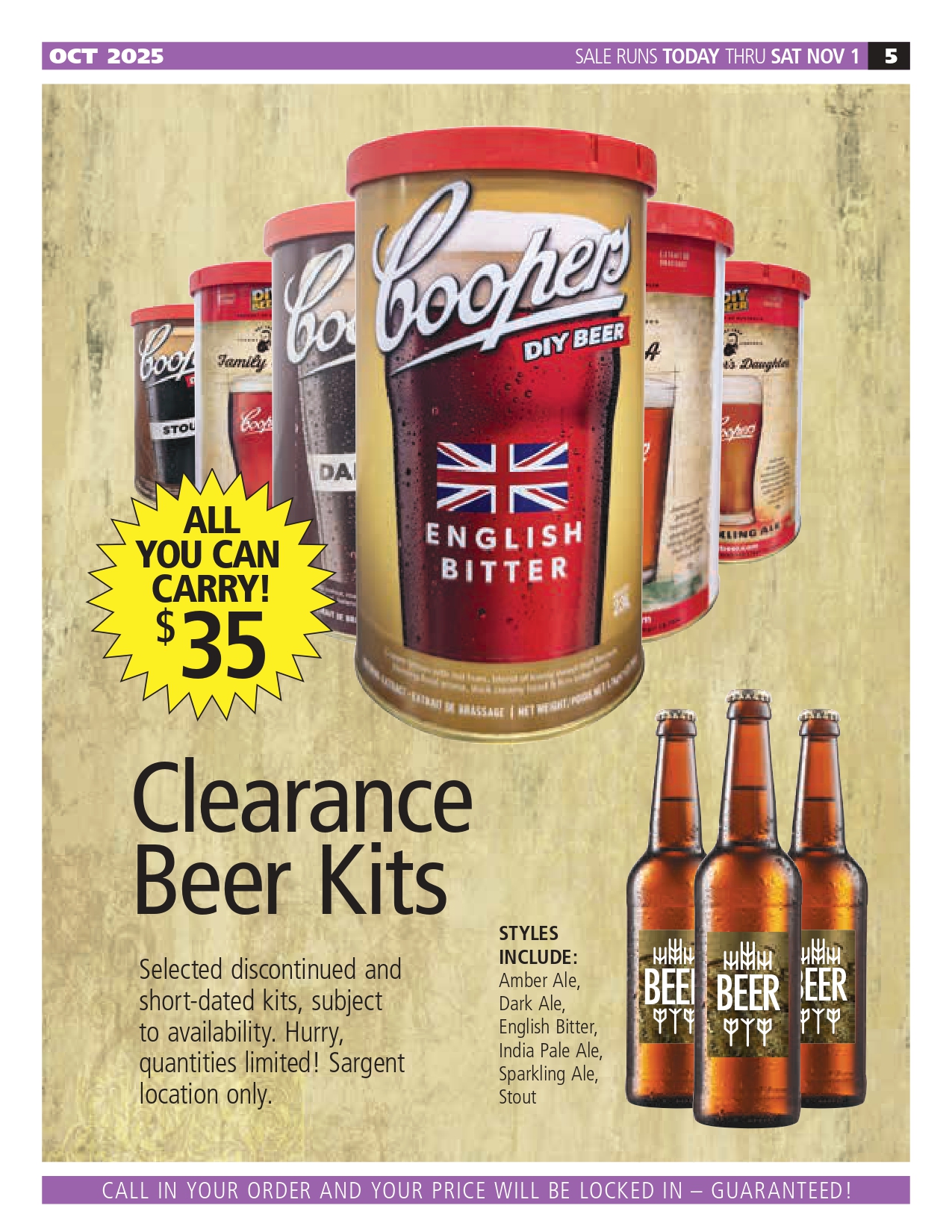 Oct 2025 Newsletter Brewers Direct