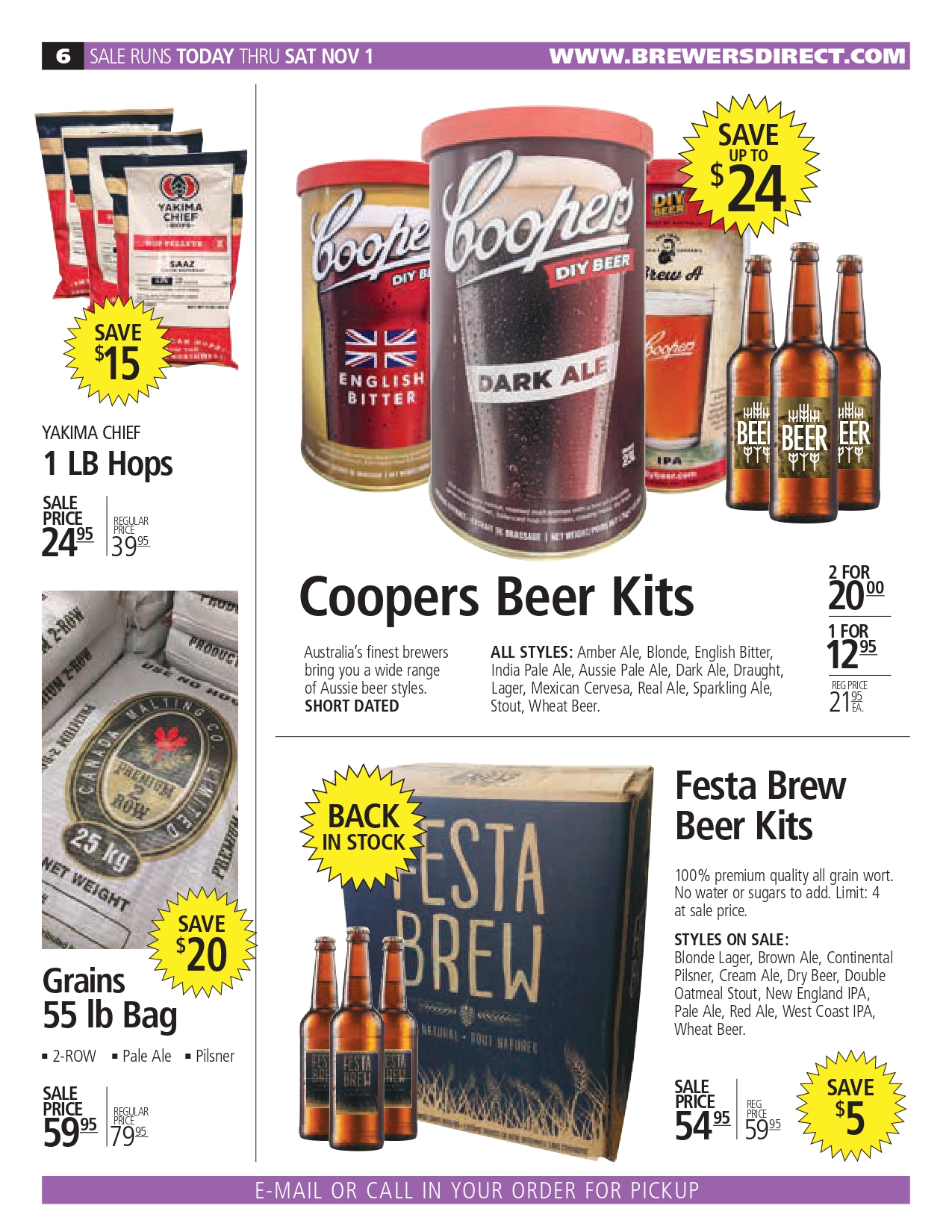 Oct 2025 Newsletter Brewers Direct